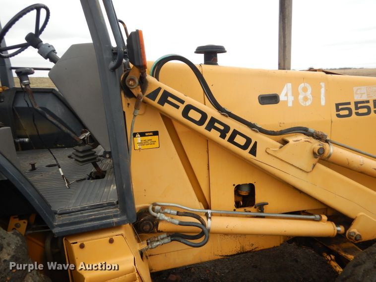image for item GP9024 Ford 555D  backhoe
