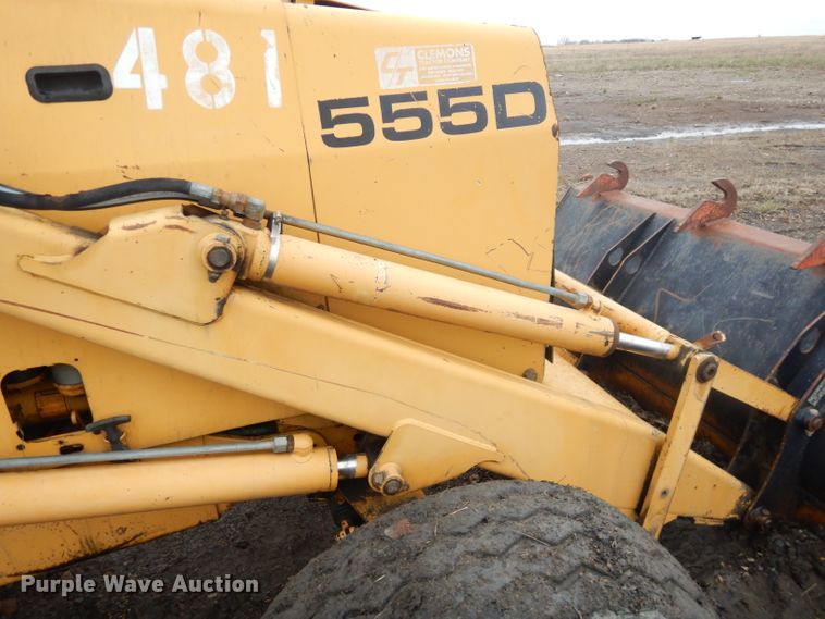 image for item GP9024 Ford 555D  backhoe