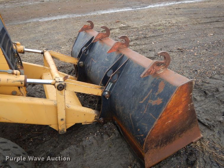 image for item GP9024 Ford 555D  backhoe