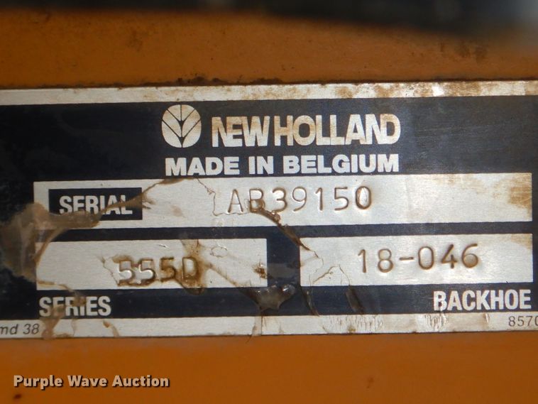 image for item GP9024 Ford 555D  backhoe