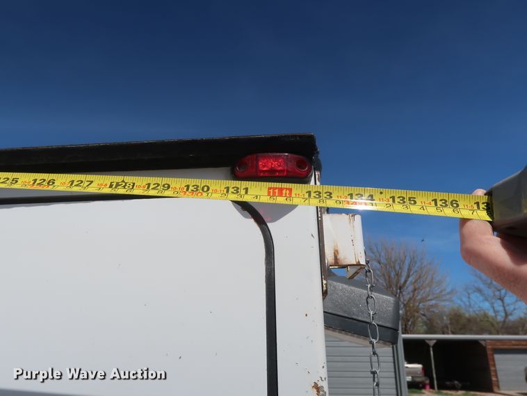 image for item GS9838 2007 Ford F650 Super Duty XLT utility bed truck with crane