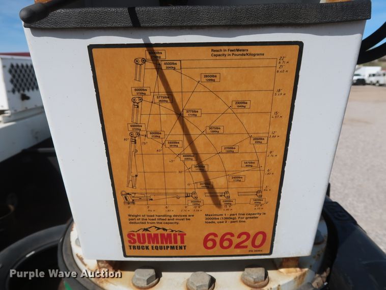 image for item GS9839 2009 GMC C5500 service truck with crane