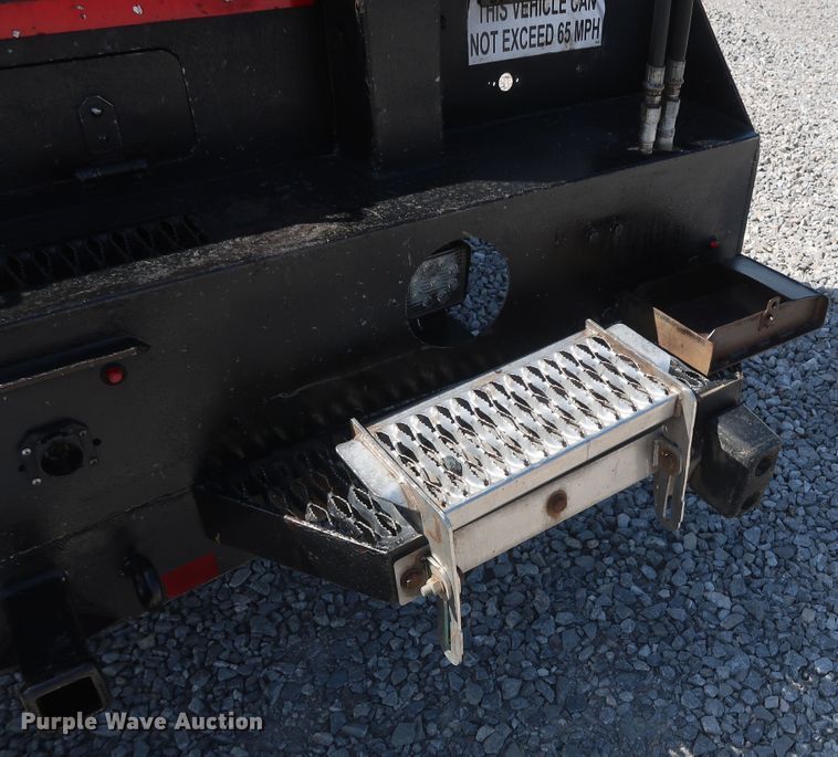 image for item GS9846 2013 Ford F550 Super Duty XL Crew Cab utility bed truck with crane