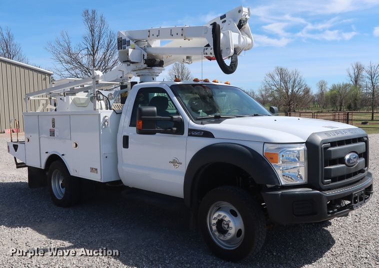 image for item GS9848 2012 Ford F550 Super Duty XL bucket truck