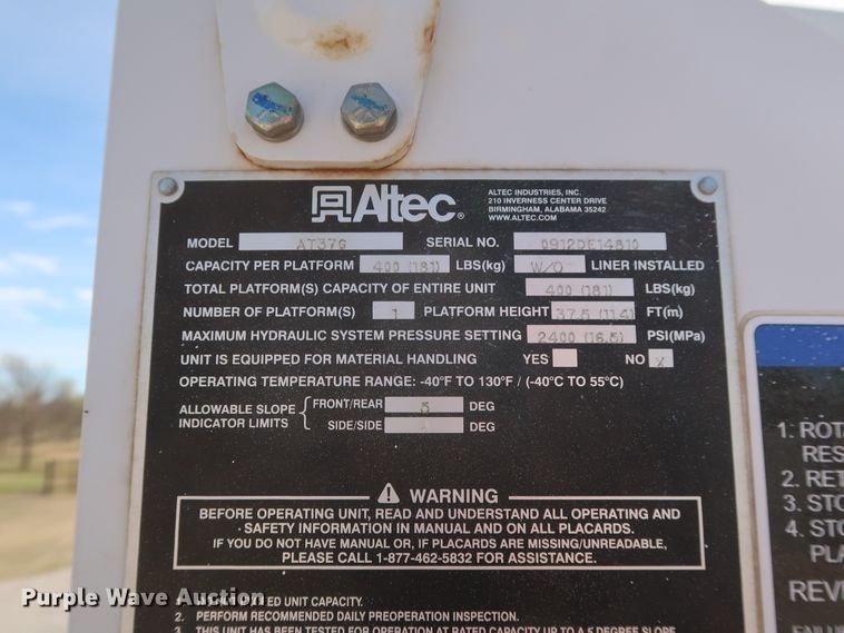 image for item GS9848 2012 Ford F550 Super Duty XL bucket truck