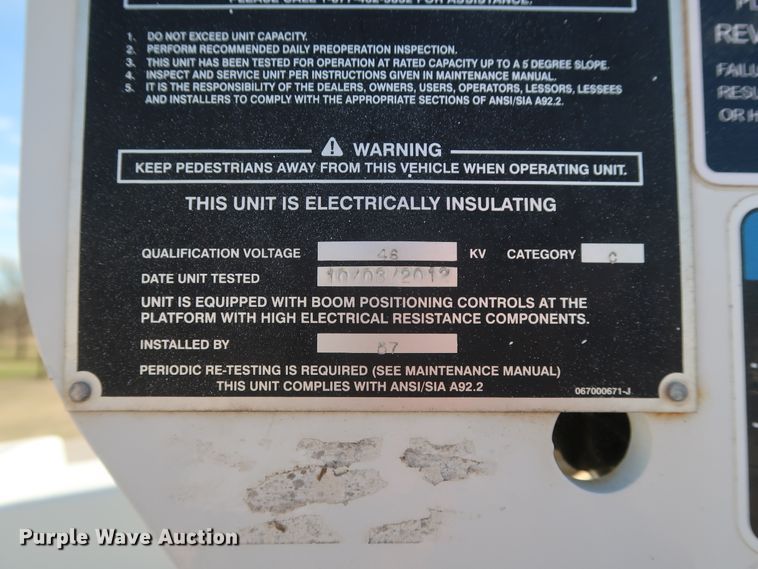 image for item GS9848 2012 Ford F550 Super Duty XL bucket truck