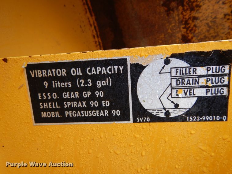 image for item GX9990 Sakai SV70D single drum vibratory roller