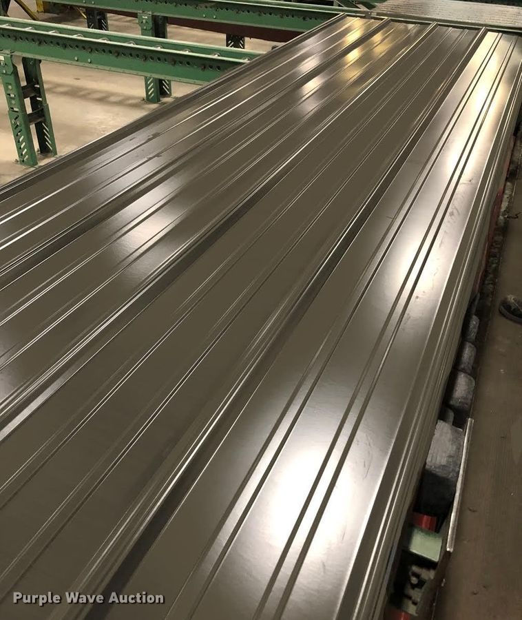 image for item H1348 (50) sheets of metal roofing/siding