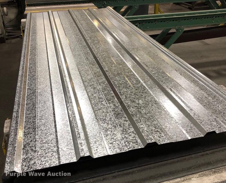 image for item H1361 (60) sheets of metal roofing/siding
