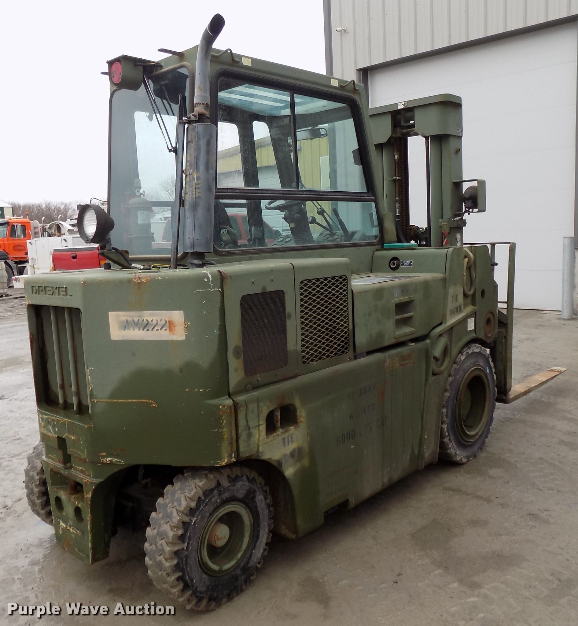 1997 Drexel R60SLDC forklift in Beatrice, NE Item DG2548 sold