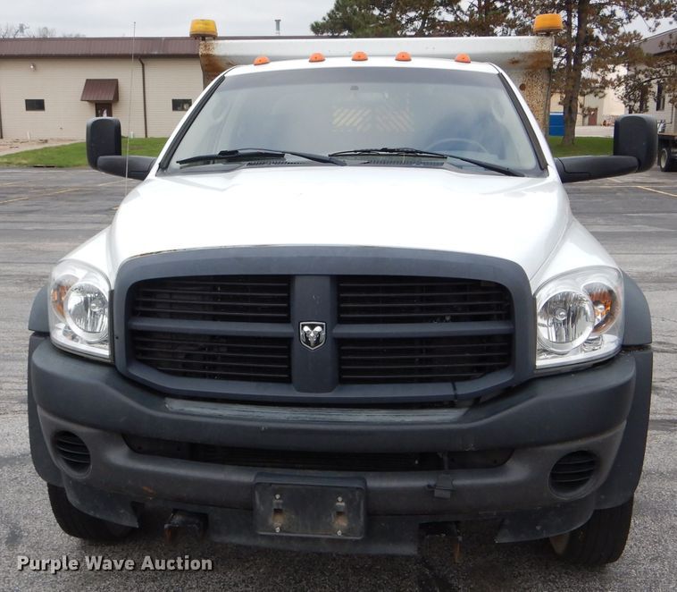 image for item DF3039 2009 Dodge Ram 5500HD Quad Cab dump truck