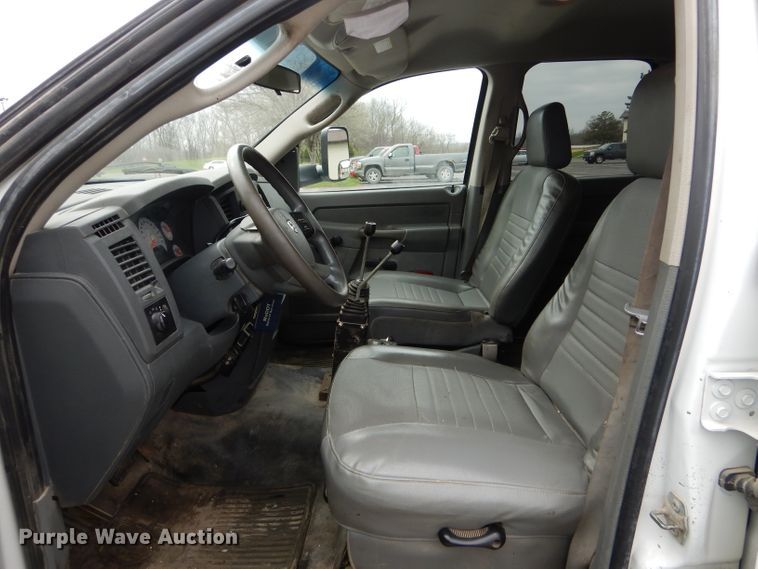 image for item DF3039 2009 Dodge Ram 5500HD Quad Cab dump truck