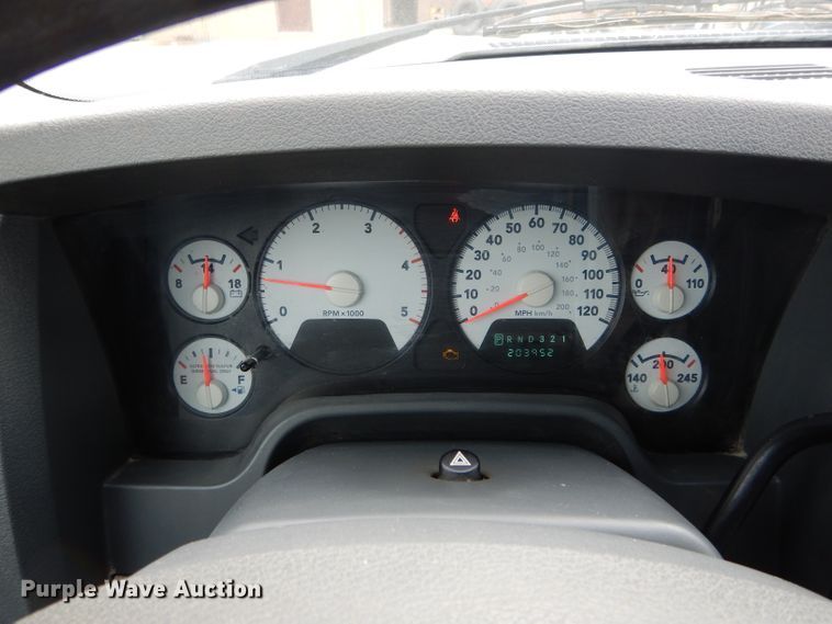 image for item DF3039 2009 Dodge Ram 5500HD Quad Cab dump truck