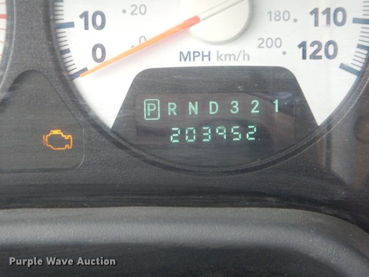 image for item DF3039 2009 Dodge Ram 5500HD Quad Cab dump truck