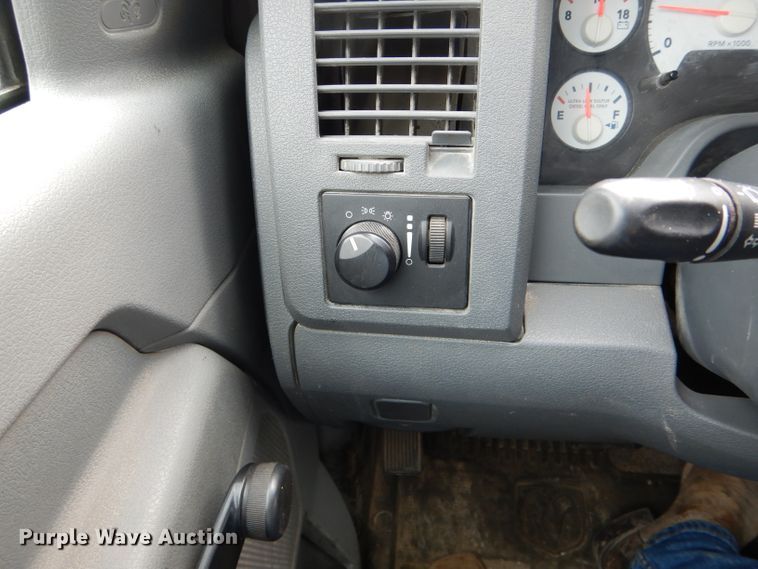 image for item DF3039 2009 Dodge Ram 5500HD Quad Cab dump truck