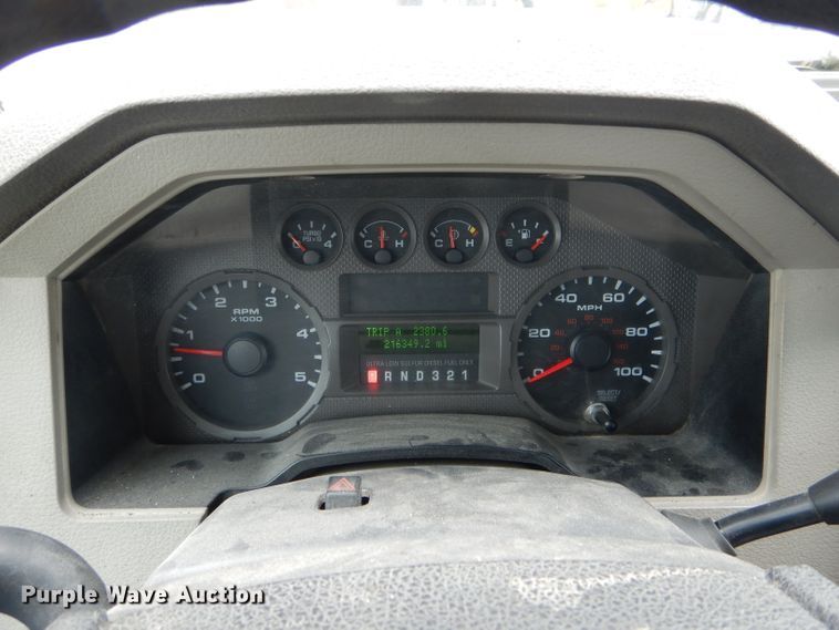 image for item DF3041 2008 Ford F450 Super Duty XL Crew Cab dump flatbed truck