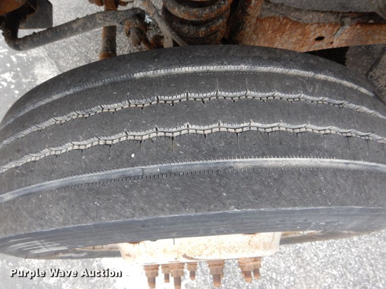 image for item DF3041 2008 Ford F450 Super Duty XL Crew Cab dump flatbed truck