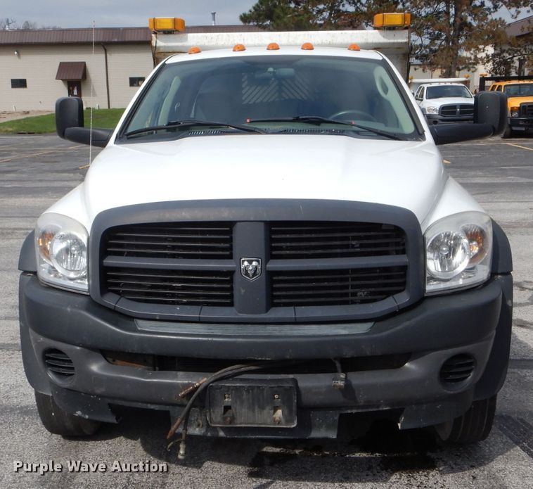 image for item DF3042 2009 Dodge Ram 5500HD Quad Cab dump truck