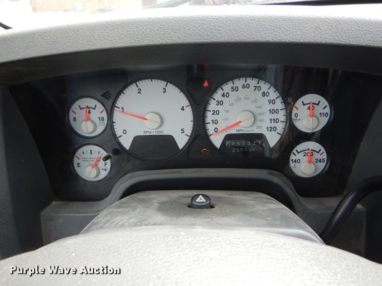 image for item DF3042 2009 Dodge Ram 5500HD Quad Cab dump truck