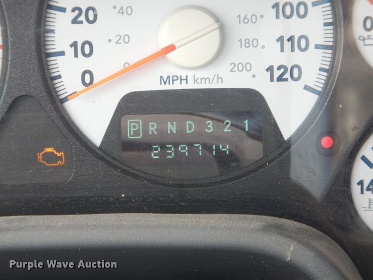 image for item DF3042 2009 Dodge Ram 5500HD Quad Cab dump truck