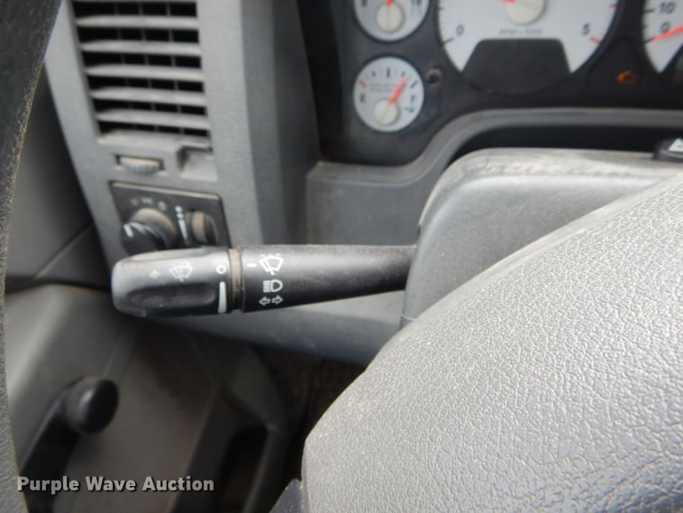 image for item DF3042 2009 Dodge Ram 5500HD Quad Cab dump truck