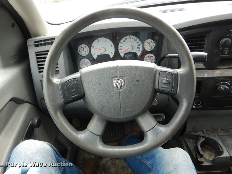 image for item DF3042 2009 Dodge Ram 5500HD Quad Cab dump truck