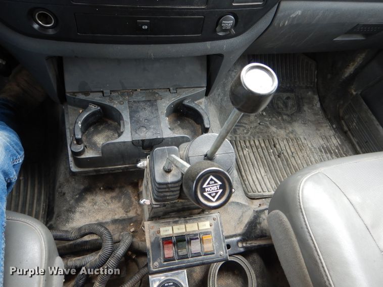 image for item DF3042 2009 Dodge Ram 5500HD Quad Cab dump truck