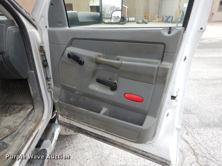 image for item DF3042 2009 Dodge Ram 5500HD Quad Cab dump truck