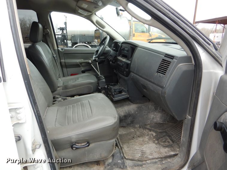 image for item DF3042 2009 Dodge Ram 5500HD Quad Cab dump truck