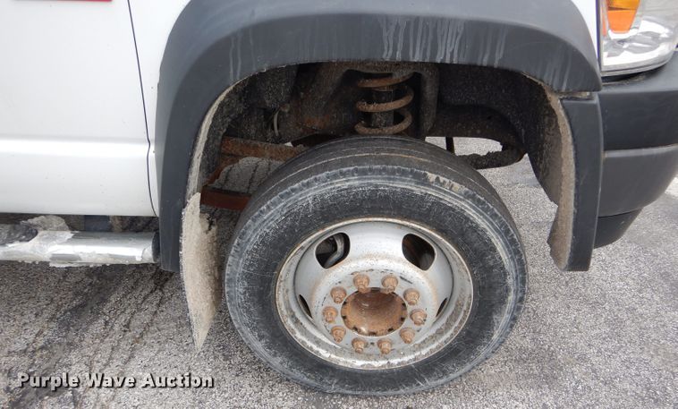 image for item DF3042 2009 Dodge Ram 5500HD Quad Cab dump truck