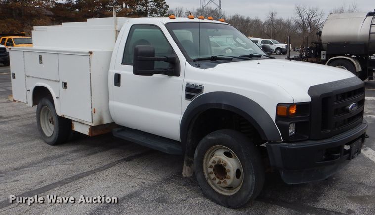 image for item DF3043 2009 Ford F450 Super Duty XL utility truck
