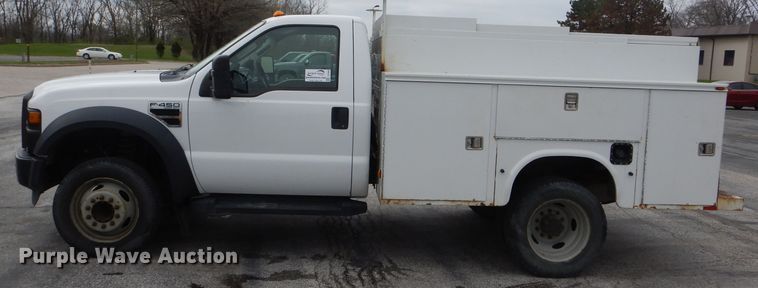 image for item DF3043 2009 Ford F450 Super Duty XL utility truck
