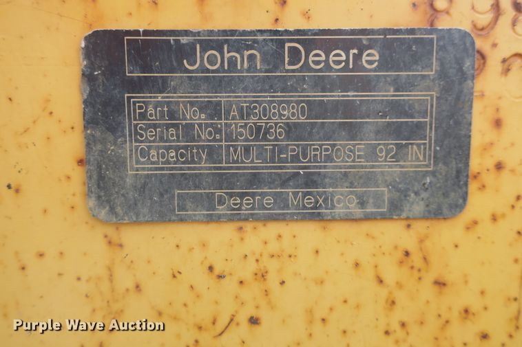 image for item DF5112 2007 John Deere 410J  backhoe