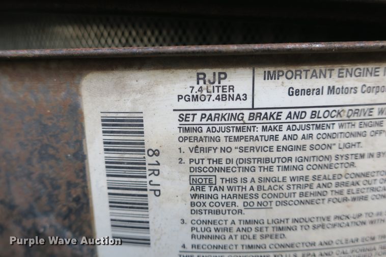 image for item DF5121 1993 GMC Sierra C3500 bucket truck