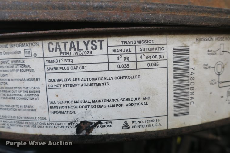 image for item DF5121 1993 GMC Sierra C3500 bucket truck