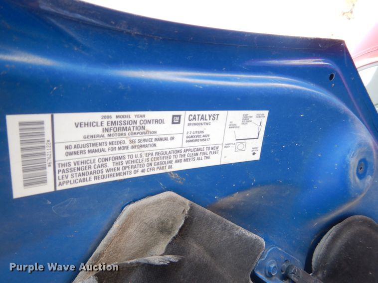 image for item DF7405 2006 Chevrolet Cobalt