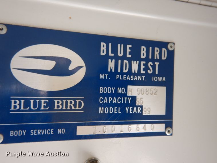 image for item DG6432 1999 Chevrolet CV2000 school bus