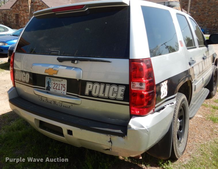 image for item DH2446 2013 Chevrolet Tahoe Police  SUV
