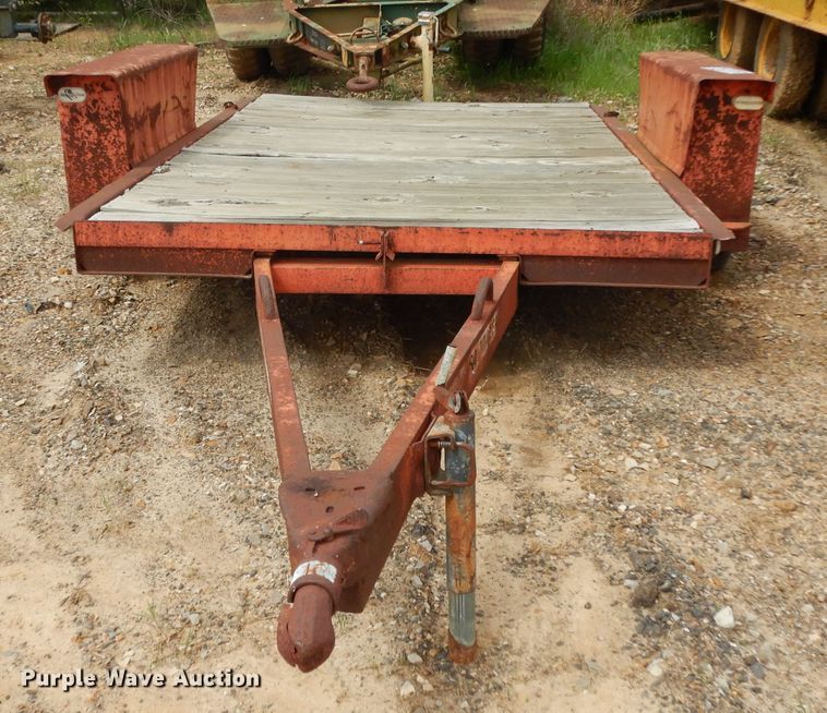 image for item DH2452 Charles Machine Works S4 utility trailer