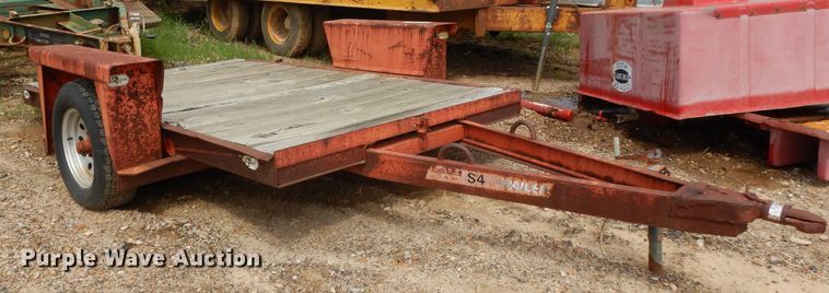 image for item DH2452 Charles Machine Works S4 utility trailer