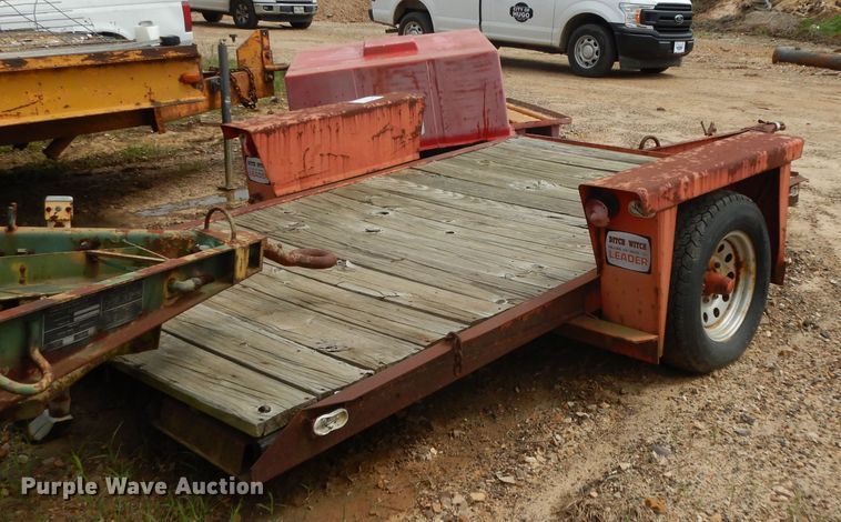 image for item DH2452 Charles Machine Works S4 utility trailer