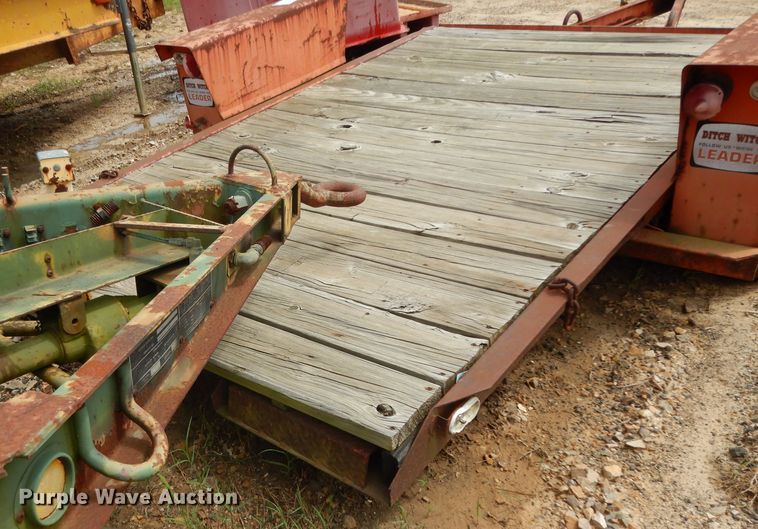 image for item DH2452 Charles Machine Works S4 utility trailer