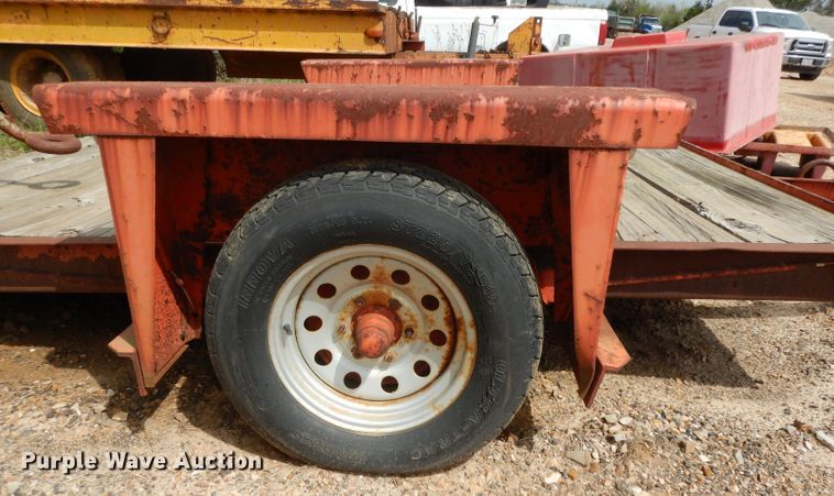 image for item DH2452 Charles Machine Works S4 utility trailer