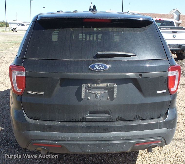 image for item DH4874 2016 Ford Explorer Police Interceptor  SUV