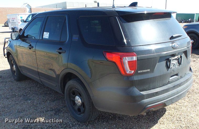 image for item DH4874 2016 Ford Explorer Police Interceptor  SUV