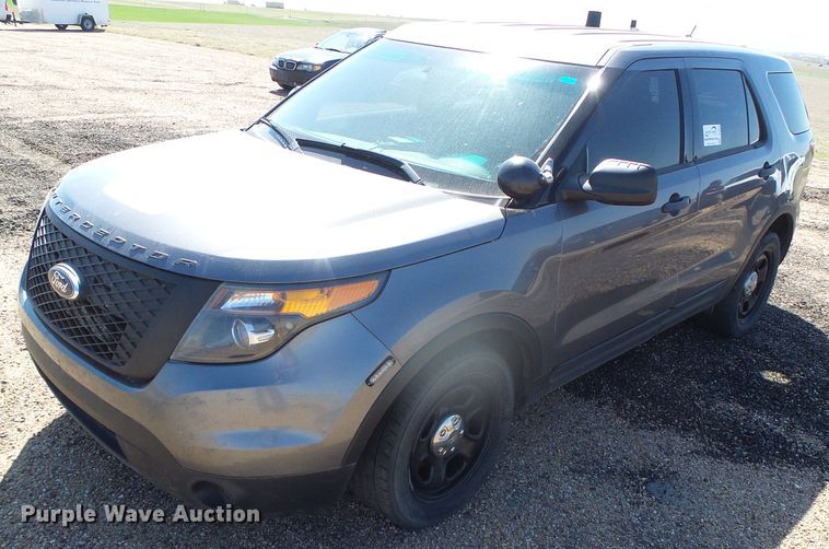 image for item DH4876 2015 Ford Explorer Police Interceptor  SUV