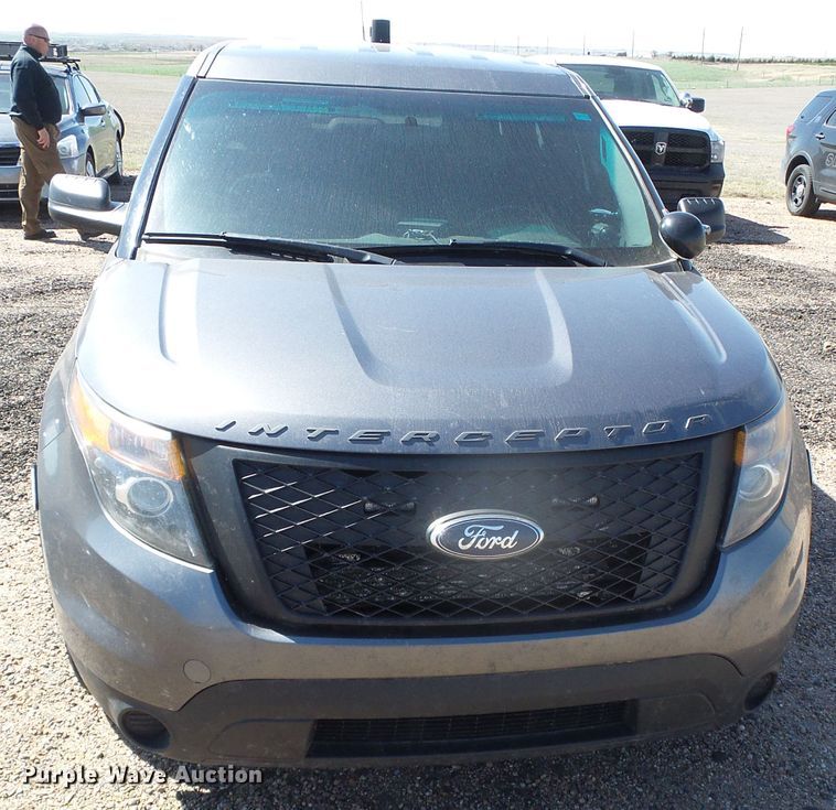 image for item DH4876 2015 Ford Explorer Police Interceptor  SUV