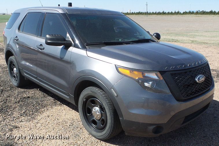 image for item DH4876 2015 Ford Explorer Police Interceptor  SUV