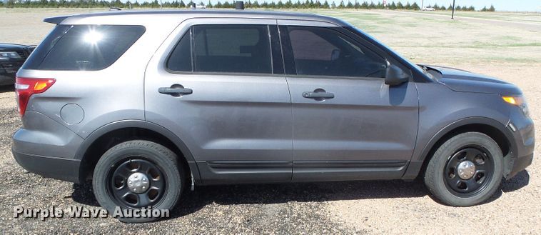 image for item DH4876 2015 Ford Explorer Police Interceptor  SUV