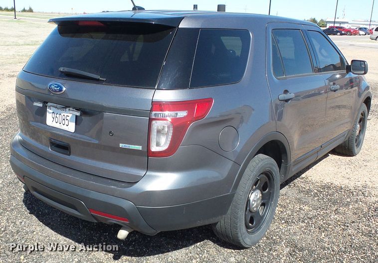 image for item DH4876 2015 Ford Explorer Police Interceptor  SUV